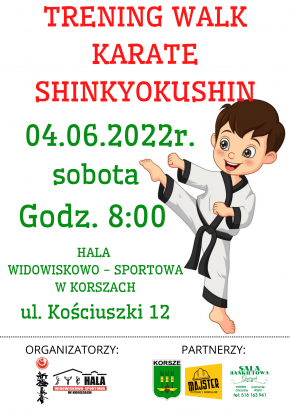Turniej walk karate shinkyokushin